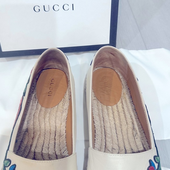 Gucci leather Espadrilles - Size 38 - Picture 6 of 8